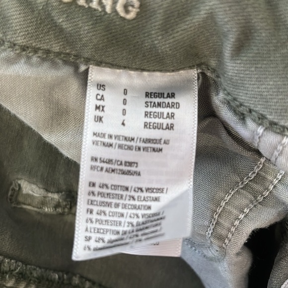 American Eagle Super Stretch X Hi-Rise Jegging Size 0R - Picture 7 of 7